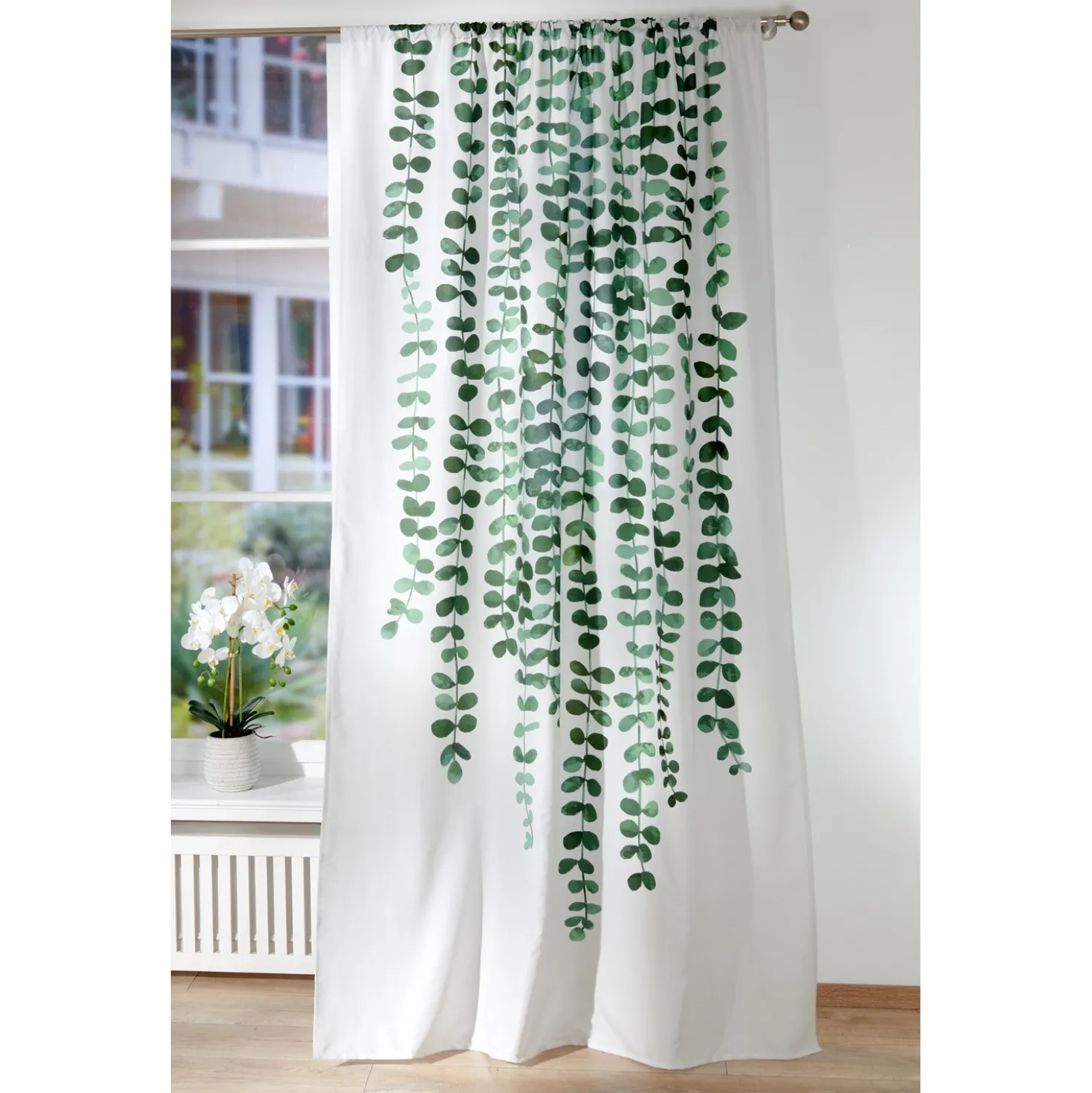 Vorhang Eukalyptus 140 x 230 cm
