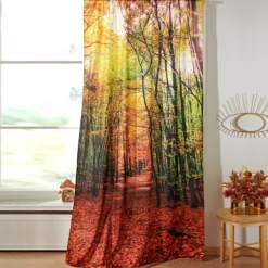 Vorhang "Herbstwald" Casa Bonita, 140 x 230 cm