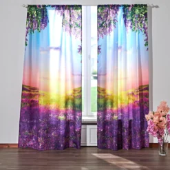 Vorhang "Lavendel" 140 x 230 cm 2er-Set Eldo