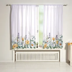 Vorhang "Margeriten" 140 x 140 cm Eldo