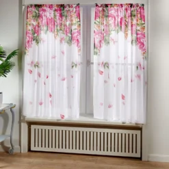Vorhang "Rosen" 140 x 140 cm Eldo