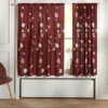 Vorhang Vlavia burgund 140x140 cm