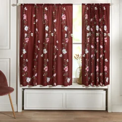 Vorhang Vlavia burgund 140x140 cm