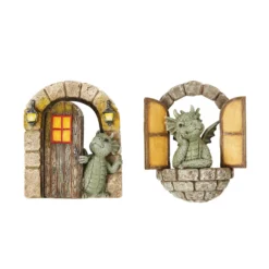 Wanddeko "Drachen" 2er-Set Gainsborough