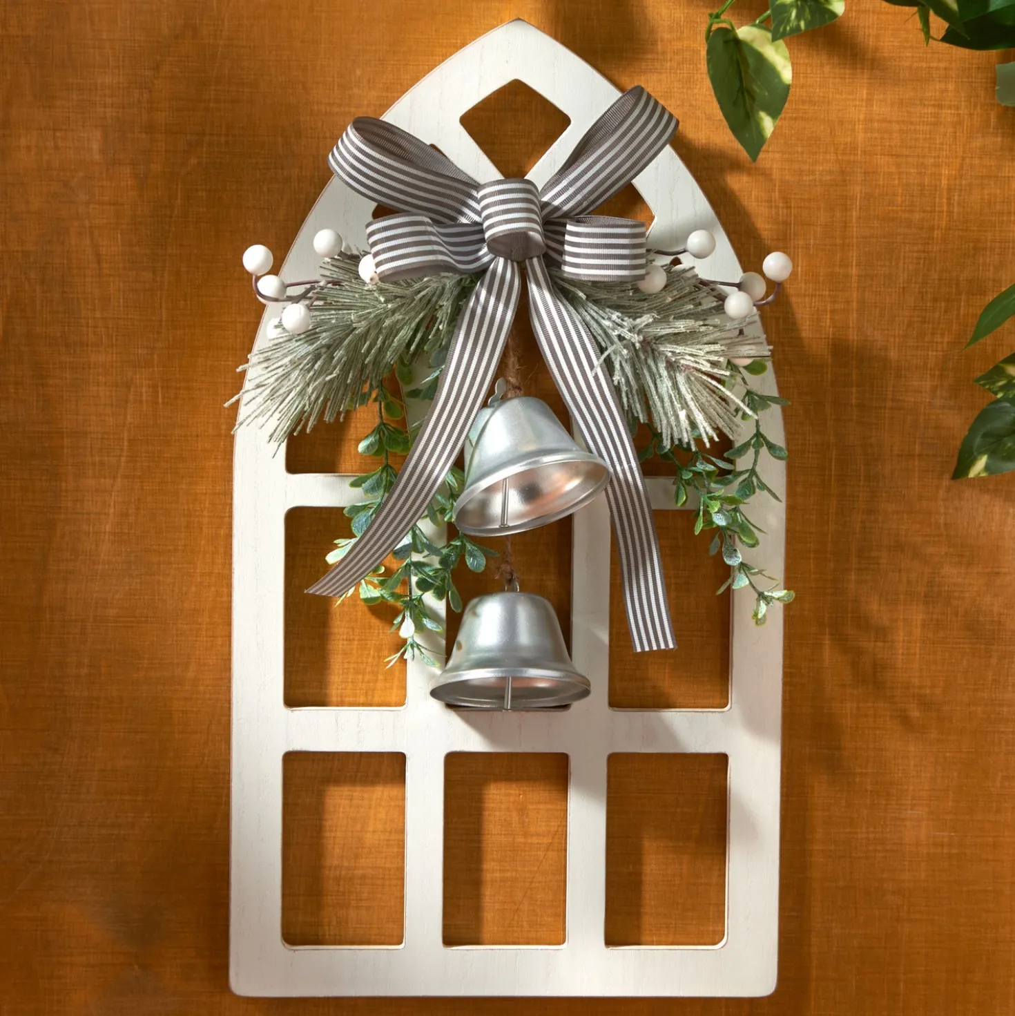 Wanddeko "Weihnachtsfenster" aus Holz Eldo