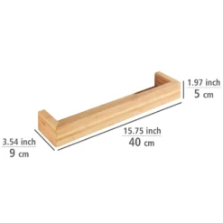 Wandregal Bambusa 40 cm aus Bambus WENKO