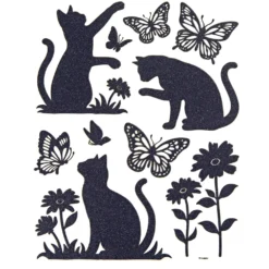 Wandsticker "Katzen" 11-tlg. Eldo