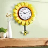 Wanduhr "Sonnenblume" Eldo