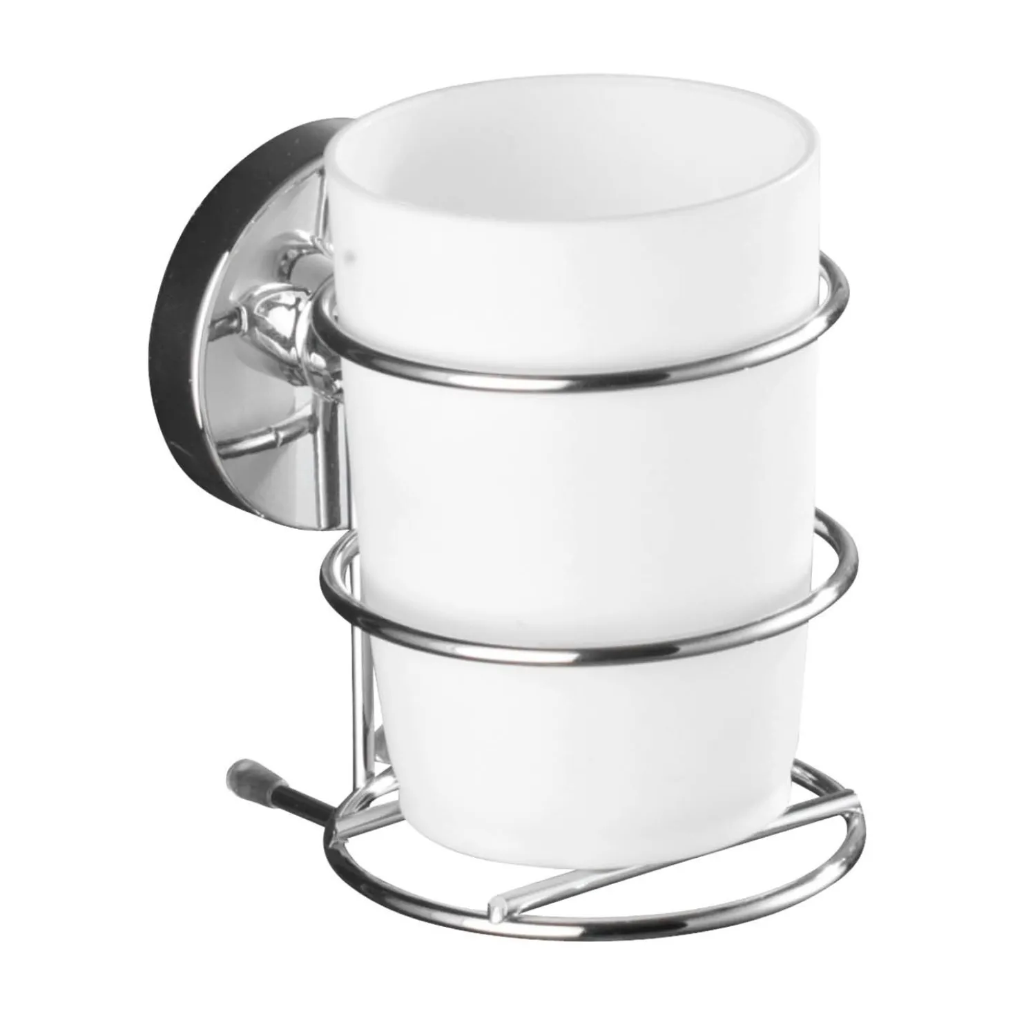 Wand-Zahnputzbecher „Milazzo“, 2er Set, Vacuum-Loc® WENKO