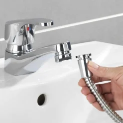 Waschbeckenbrause, mit Easy-Clip Schiebefunktion WENKO