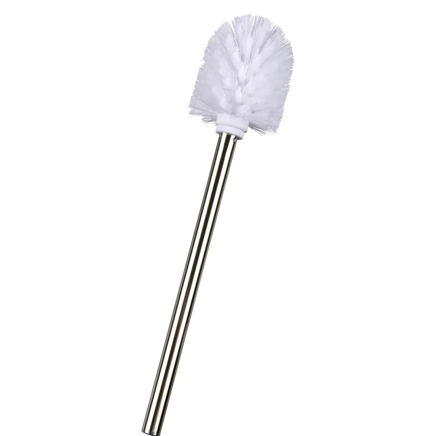 WC-Bürste mit Edelstahlstiel „Glänzend“ 3er Set Weiß WENKO