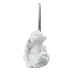 WC-Garnitur „Monkey Quiet“ Weiß Keramik WENKO
