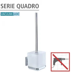 WC-Garnitur „Quadro“ Vacuum-Loc® WENKO