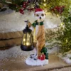 Weihnachts-Erdmännchen mit Solar