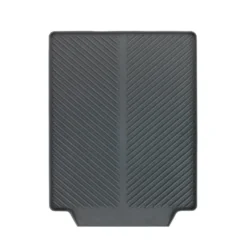 WENKO Abtropfmatte Mod. Linea Grau, 40 x 3 x 30 cm