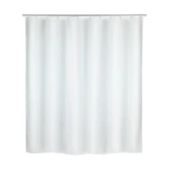WENKO Anti-Schimmel Duschvorhang Palais, Textil (Polyester), 180 x 200 cm, waschbar