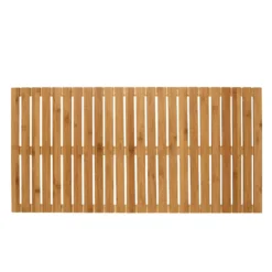 WENKO Baderost Mod. Indoor & Outdoor Bambus, 100 x 50 cm, für Dusche, Bad & Pool
