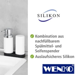 WENKO Easy Squeez-e Spülstation Weiß