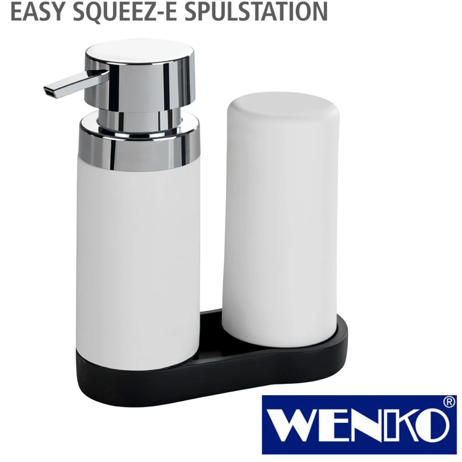 WENKO Easy Squeez-e Spülstation Weiß
