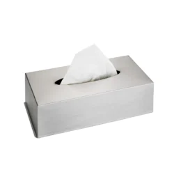 WENKO Edelstahlbox für Kosmetiktücher Edelstahl, rostfrei