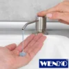 WENKO Einbau Seifen- und Spülmittelspender Monti, Seifendosierer, 400 ml
