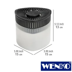 WENKO Entfeuchter Prisma 6 x 500 g, für Räume bis ca. 40 m³