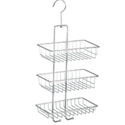 WENKO Exclusiv Duschcaddy Mod. Nivala 3 Ablagen, Chrom