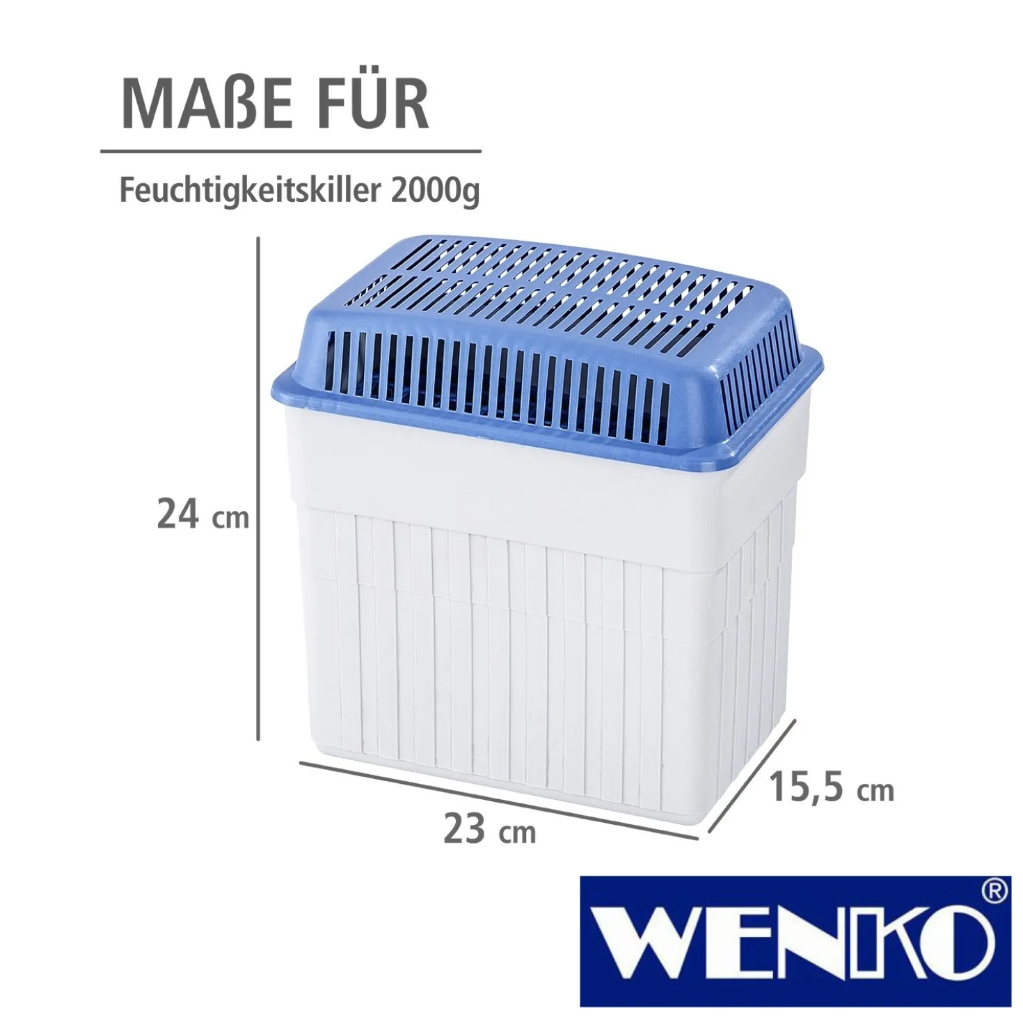 WENKO Feuchtigkeitskiller 2 kg, Raumentfeuchter