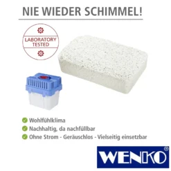 WENKO Feuchtigkeitskiller 5 kg Nachfüllpack, Raumentfeuchter
