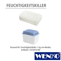 WENKO Feuchtigkeitskiller 1 kg Nachfüllpack 6er Set