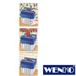 WENKO Feuchtigkeitskiller 5 kg mit 5kg Nachfüllpack, Raumentfeuchter