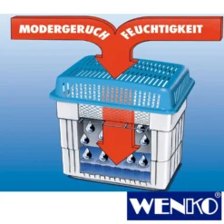 WENKO Feuchtigkeitskiller 2 x 2 kg, Raumentfeuchter