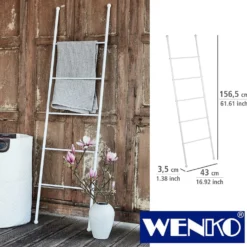 WENKO Handtuchleiter Viva, Handtuchhalter