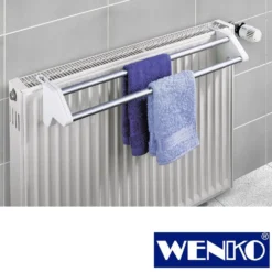 WENKO Heizkörper-Wäschetrockner Twin, ausziehbar, in der Länge verstellbar
