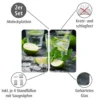 WENKO Herdabdeckplatte Universal Mojito 2er Set, für alle Herdarten