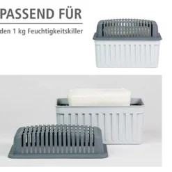 WENKO Nachfüllpack für Luftentfeuchter, 3 x 1 kg, für Raumentfeuchter