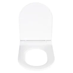 WENKO Premium WC-Sitz Habos, Thermoplast weiß, mit Absenkautomatik