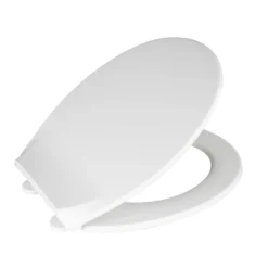 WENKO Premium WC-Sitz Mod. Kos Weiß, recycelbarer Thermoplast, mit Absenkautomatik