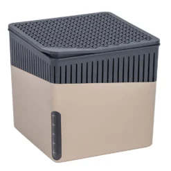 WENKO Raumentfeuchter Cube Beige 1000 g, Luftentfeuchter