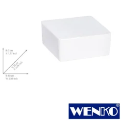 WENKO Raumentfeuchter Cube Nachfüller 500 g mit Orangenduft, 6er, Luftentfeuchter Nachfüllpack
