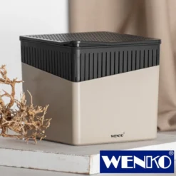 WENKO Raumentfeuchter Cube Nachfüller 1000 g, 6er Set, Luftentfeuchter Nachfüllpack