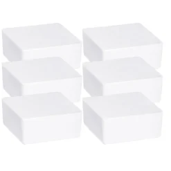 WENKO Raumentfeuchter Cube Nachfüller 1000 g, 6er Set, Luftentfeuchter Nachfüllpack
