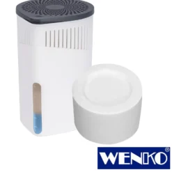 WENKO Raumentfeuchter Drop Nachfüller 1000 g, 6er Set, Luftentfeuchter Nachfüllpack