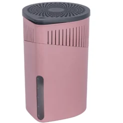 WENKO Raumentfeuchter Drop Rosa 1000 g, senkt die Luftfeuchtigkeit