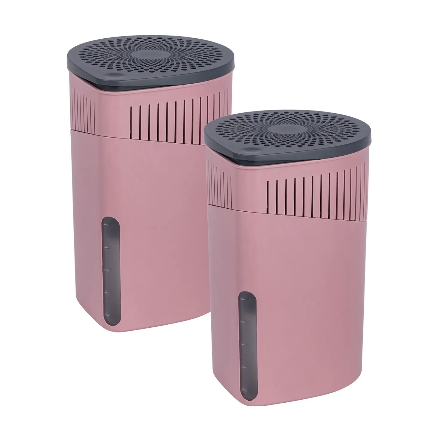 WENKO Raumentfeuchter Drop Rosa 1000 g 2er Set