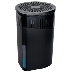 WENKO Raumentfeuchter Drop Schwarz 1000 g, für Räume bis ca. 80m³
