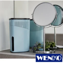 WENKO Raumentfeuchter Drop Türkis 1000 g, senkt die Luftfeuchtigkeit