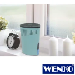 WENKO Raumentfeuchter Drop Türkis 1000 g 2er Set