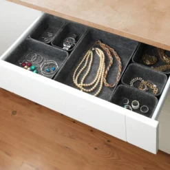 WENKO Schubladen Organizer Filz, 7-teilig