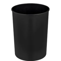 WENKO Schwingdeckeleimer Mod. Atri Schwarz, Fassungsvermögen: 6 Liter